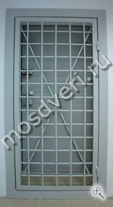 Дверь в оружейную серого порошкового окраса КХО-19 - купить от производителя Мосдвери Дверь в оружейную серого порошкового окраса КХО-19