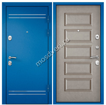 Синие входные двери в квартиру SVK-13 - купить от производителя Мосдвери Синие входные двери в квартиру SVK-13