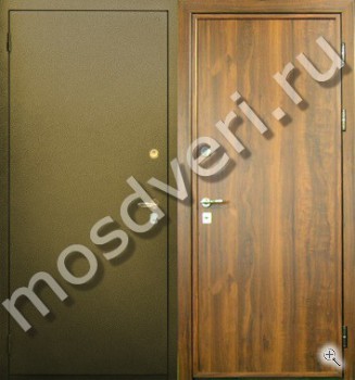 Дверь эконом класса с порошковым окрасом и ламинатом - купить от производителя Мосдвери Дверь эконом класса с порошковым окрасом и ламинатом